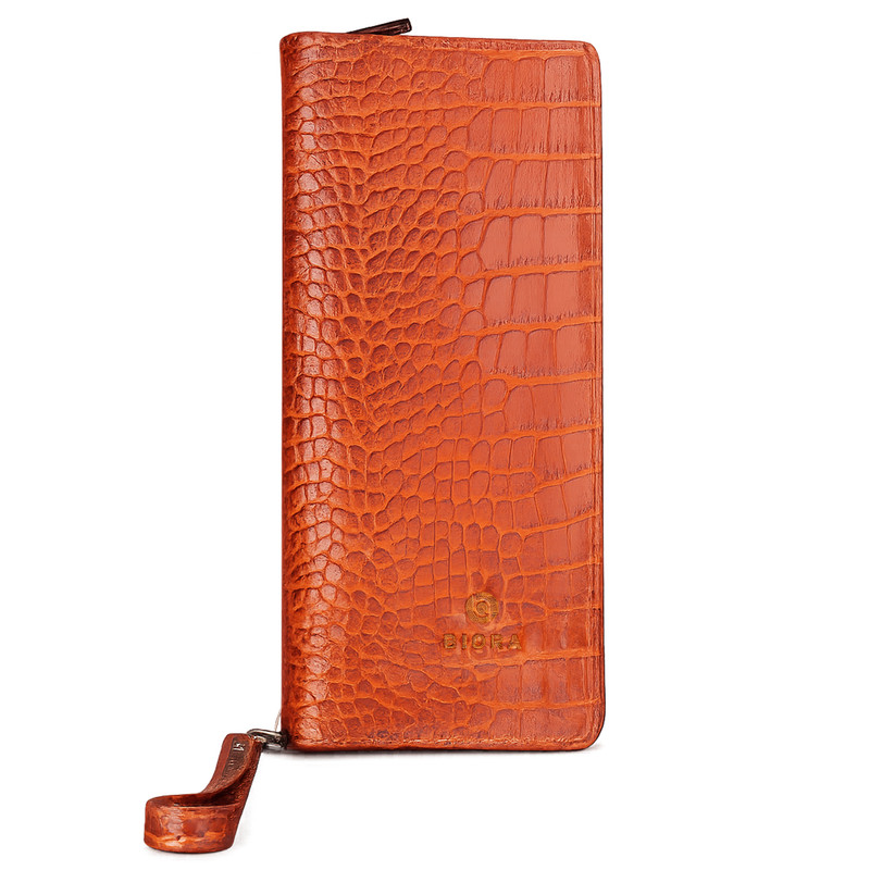 کیف دسته چک مردانه بیورا مدل KDCH05 چرم طبیعی