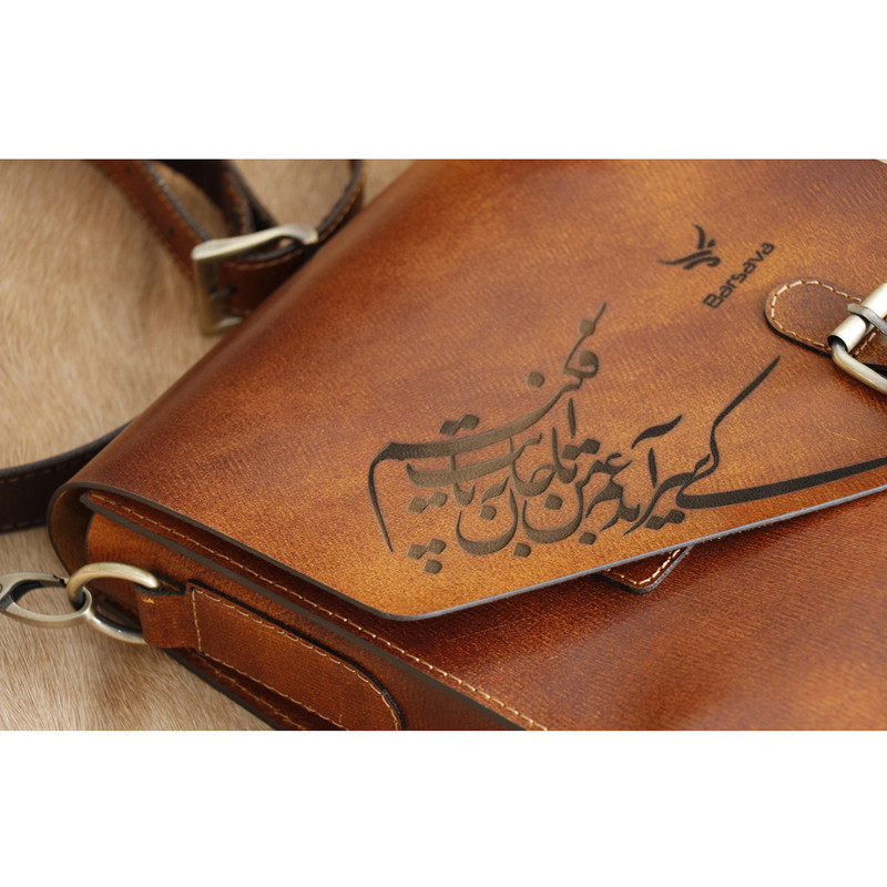 کیف رودوشی چرم طبیعی بارثاوا مدل 1203N سبک و کاربردی - تصویر 9