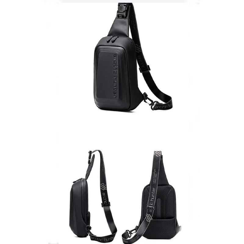 کیف کراس‌بادی مردانه آرتیک هانتر مدل AH-0126، ضدآب، مقاوم در برابر سایش، جیب‌های جدا - تصویر 11
