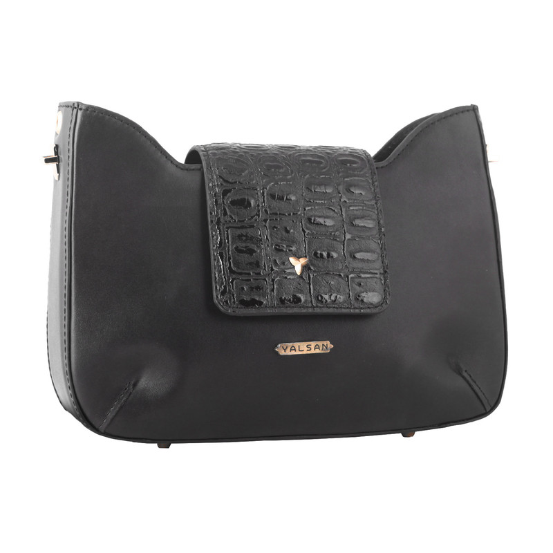کیف رودوشی زنانه چرم یلسان مدل راشا GAN-104-MSK - تصویر 3
