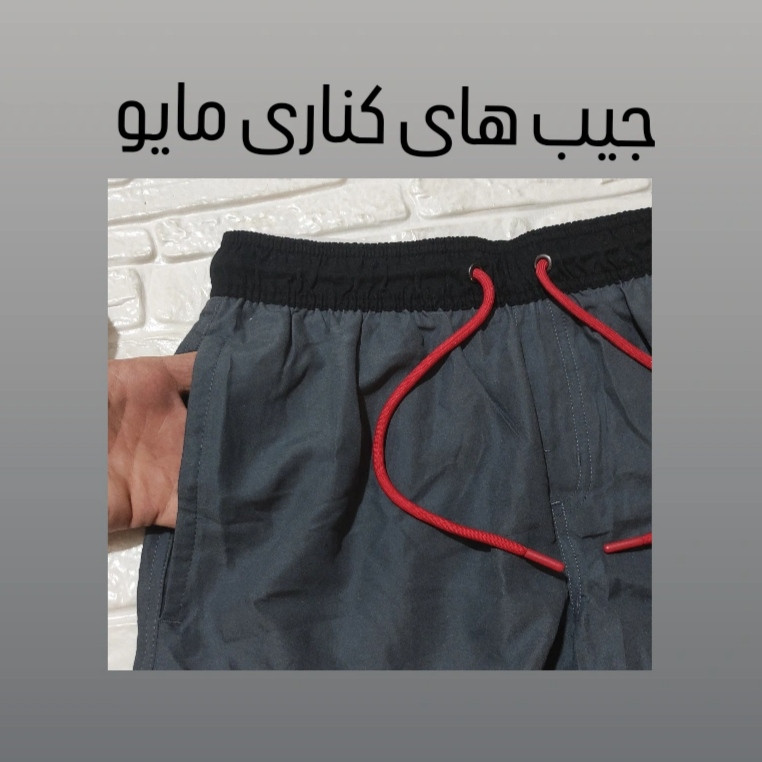 مایو مردانه ورزشی با طرح کلاسیک - تصویر 3