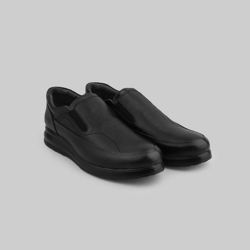 کفش تمام چرم طبیعی طبی مردانه چرم عطارد SH52 - تصویر 26