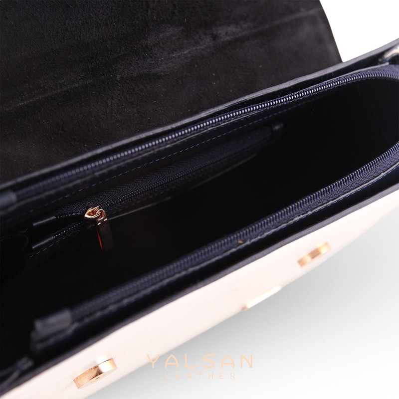 کیف رودوشی زنانه چرم یلسان مدل نلین کد 121-GN-12 - تصویر 5