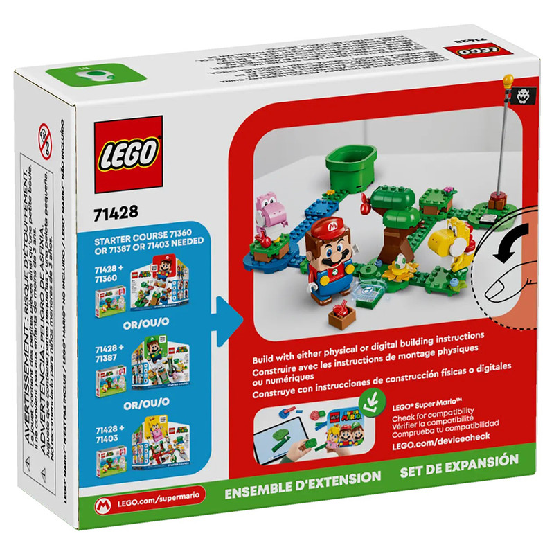 لگو Super Mario مدل Yoshi’s Wilder Wald کد 71428 - تصویر 7
