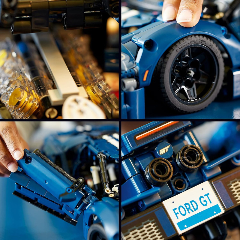 لگو Technic مدل Ford GT کد 42154 با 1466 قطعه - تصویر 4