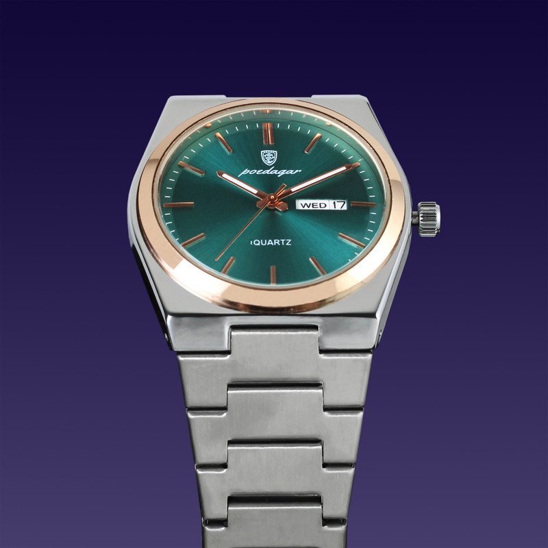 ساعت مچی مردانه پوداگار کوارتز PM580 استیل ۳۸ میلی‌متری - تصویر 6