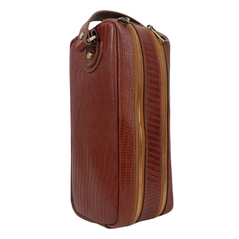 کیف دستی چرم طبیعی طرح لیزارد - تصویر 5