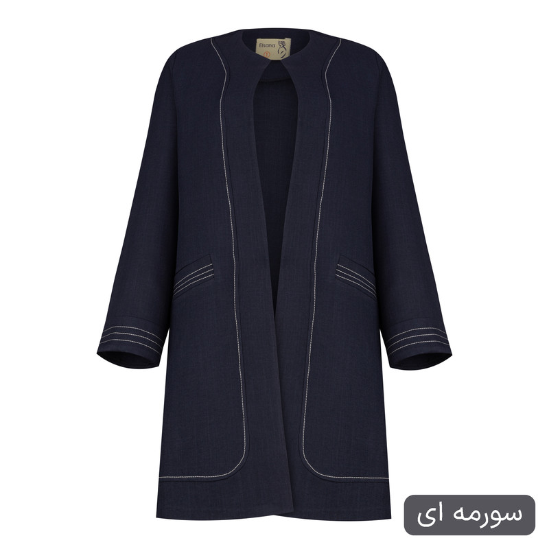 مانتو زنانه السانا مدل افسان کد 2666 - تصویر 10