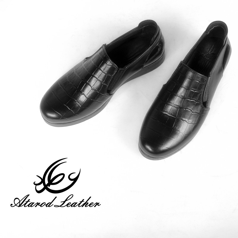 کفش زنانه طبی چرم عطارد مدل SH232 تمام چرم سبک لوکس - تصویر 7