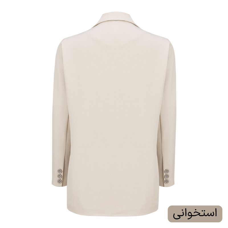مانتو کتی زنانه السانا مدل بریکان کد ۲۴۹۶ یقه انگلیسی تک‌دکمه - تصویر 22