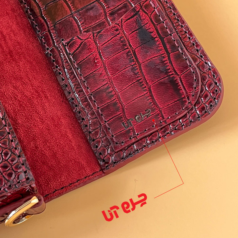 کیف زنانه خانه چرم آنا مدل V-25735 ورنی براق - تصویر 22