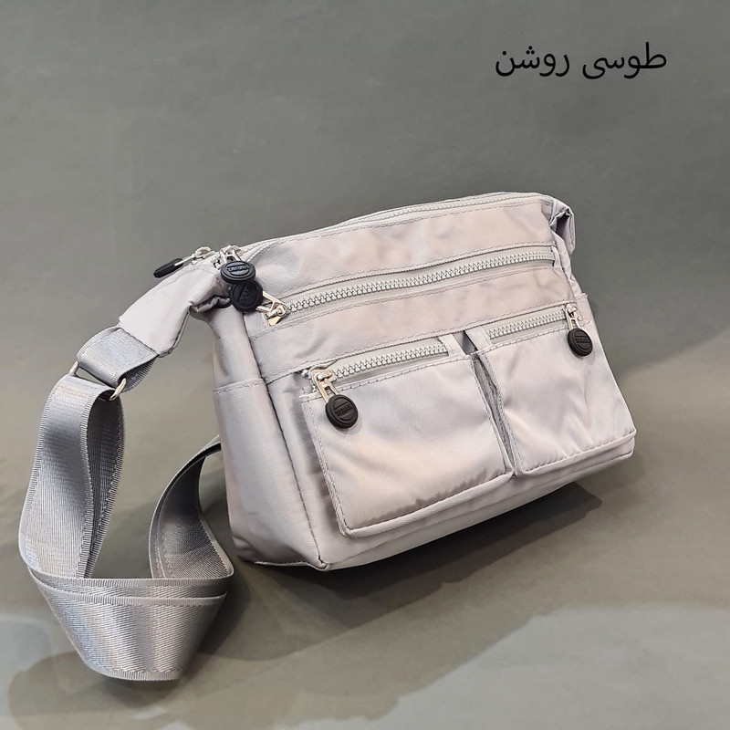 کیف رودوشی زنانه مدل 584 با شش جیب مجزا - تصویر 8