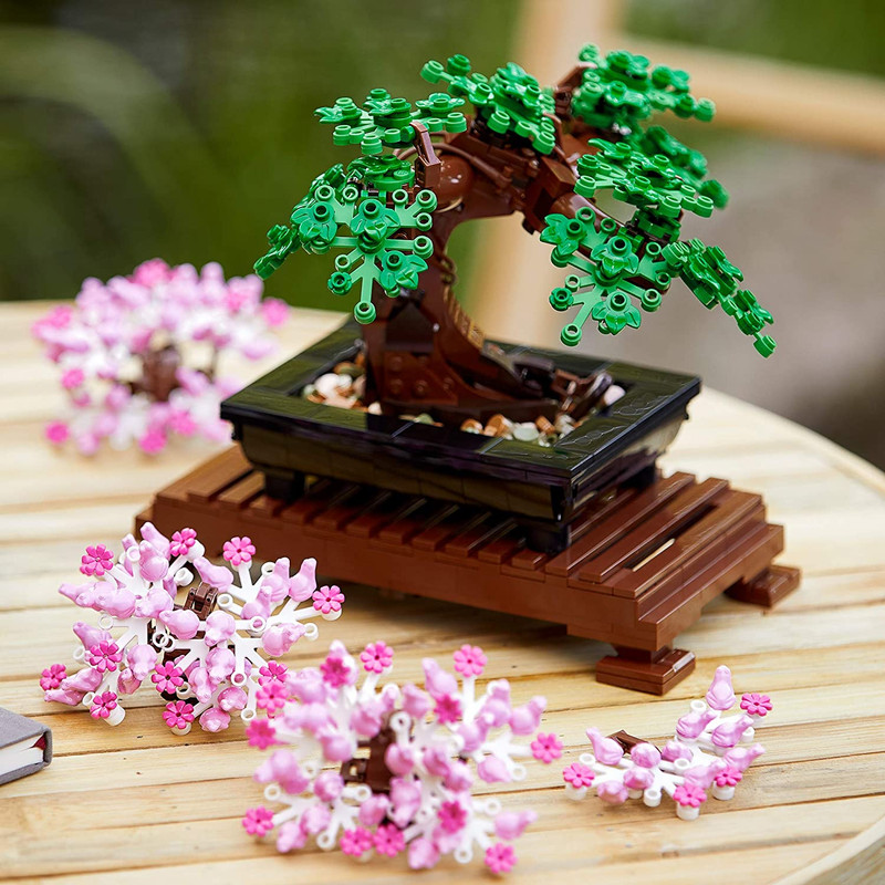 لگو Botanical مدل Bonsai Tree با طراحی دکوراتیو - تصویر 8