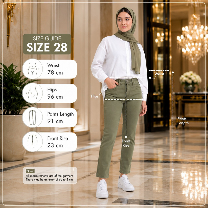شلوار جین زنانه سسیل مدل Discover باف‌استایل - تصویر 4