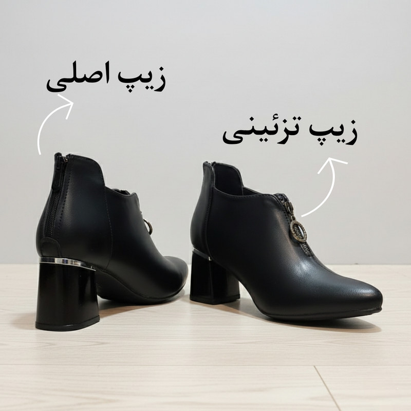 کفش پاشنه‌دار زنانه شیک و مدرن - تصویر 9
