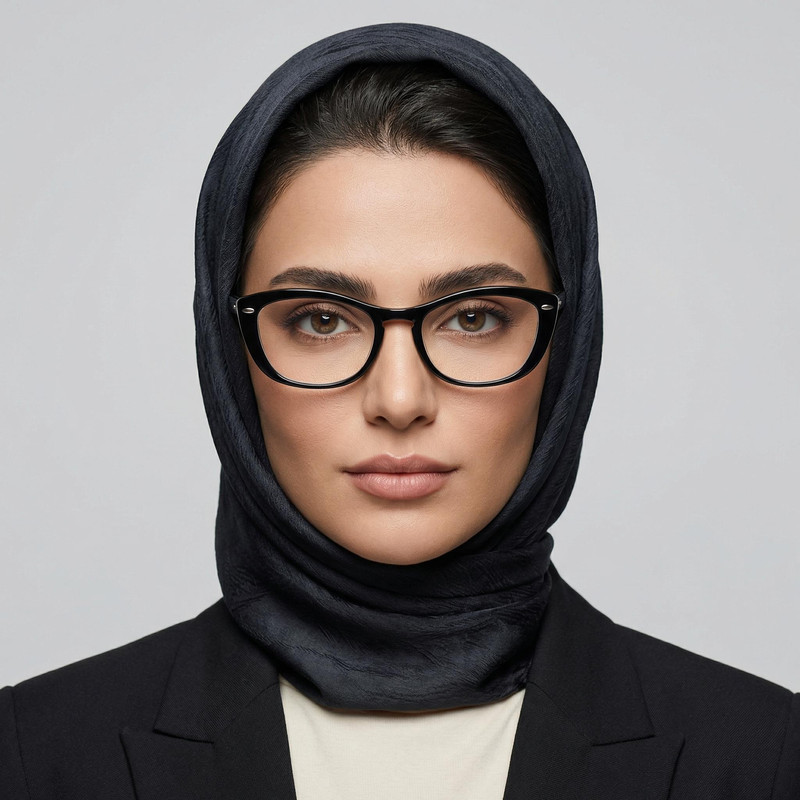 فریم عینک طبی پروانه‌ای زنانه ری‌بن مدل RX5366 برای صورت‌های گوناگون - تصویر 3