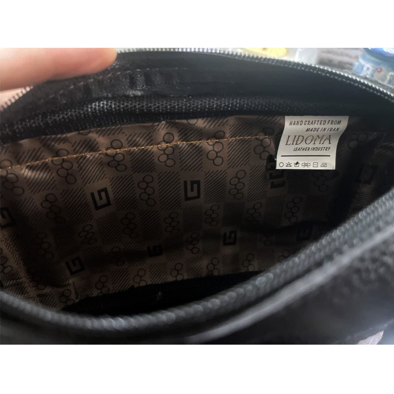 کیف کمری لیدوما مدل P-50 چرم طبیعی - تصویر 9