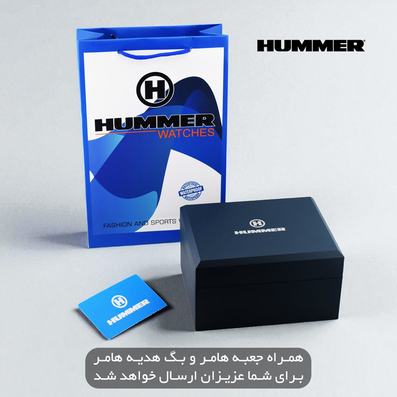 ساعت مچی مردانه هامر مدل HM1444-C2 بند استیل - تصویر 36