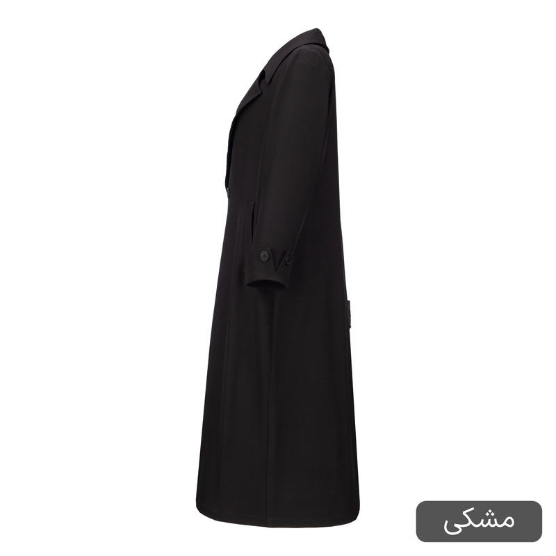 مانتو روی زانو زنانه السانا مدل وارش کد 2596 - تصویر 5