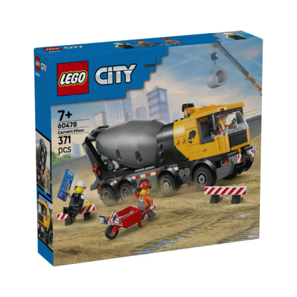 لگو City مدل Cement Mixer کد 60478