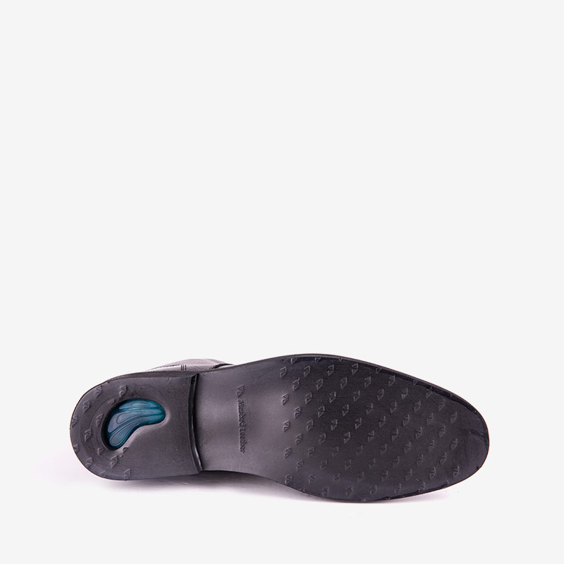 نیم‌بوت مردانه چرم طبیعی مشهدی مدل J6162 - تصویر 7