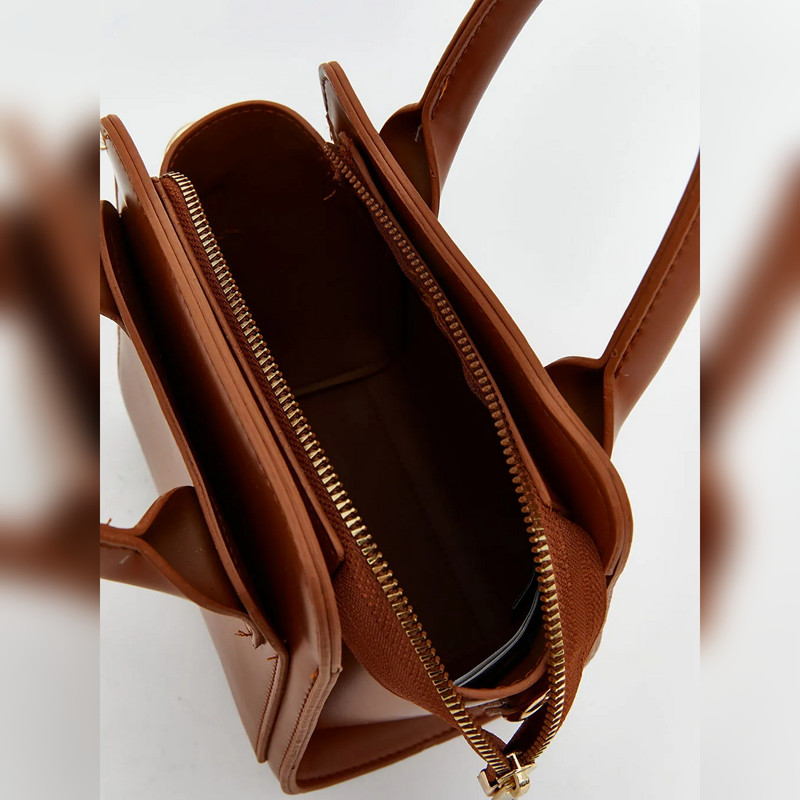 کیف دستی و دوشی سچل ال سی وایکیکی قهوه‌ای عسلی - تصویر 10