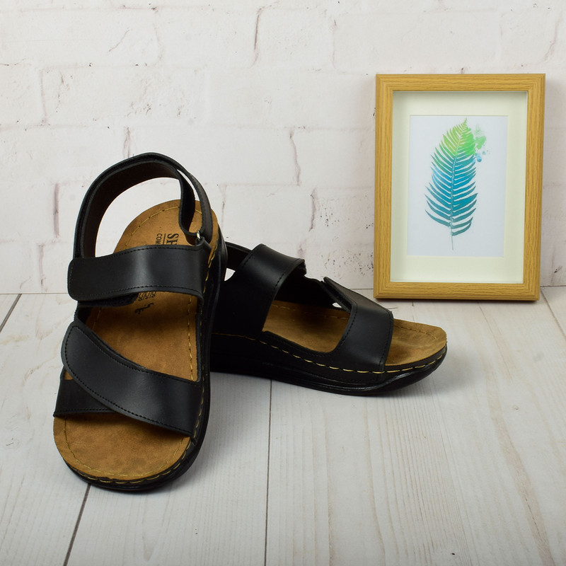 صندل طبی مردانه شهپر با کفی ارگونومیک و زیره سبک - تصویر 3