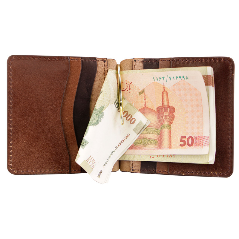 کیف پول مردانه چرمی مینیمال مدل CW222 - تصویر 3