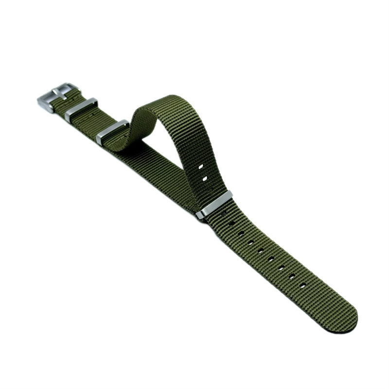 بند ساعت مچی ناتو نایلون ۲۲ میلی‌متری کد ZN22mm با پین استیل