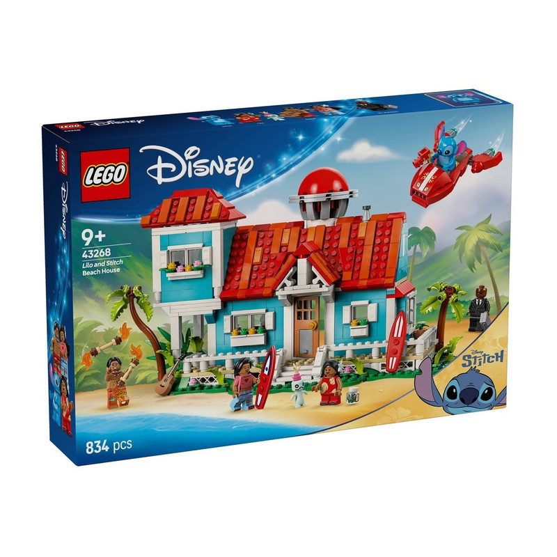 لگو Disney مدل Lilo and Stitch Beach House کد 43268