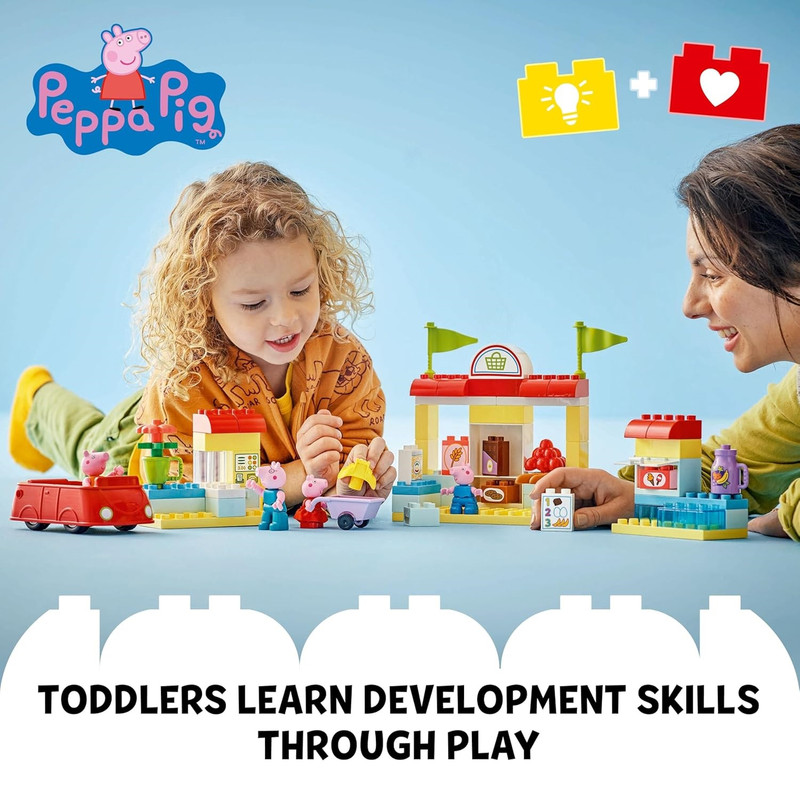 لگو Duplo مدل Peppa Pig Supermarket کد 10434 - تصویر 6