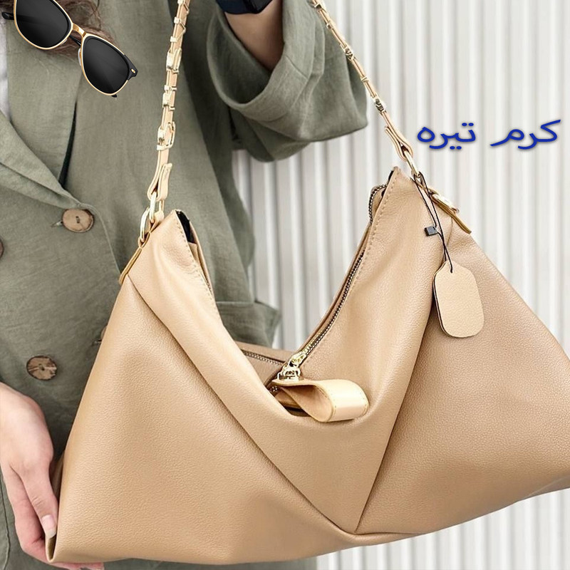 کیف دوشی زنانه شولدر بزرگ جادار باکیفیت - تصویر 9