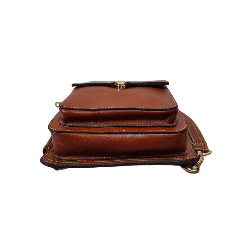 کیف کراس بادی مدل Fateh 118 از چرم طبیعی گاوی - تصویر 4
