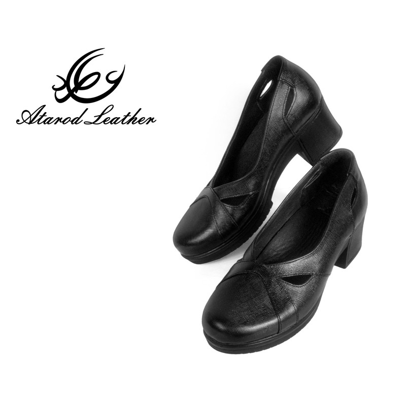 کفش زنانه چرم طبیعی عطارد مدل SH214 - تصویر 8