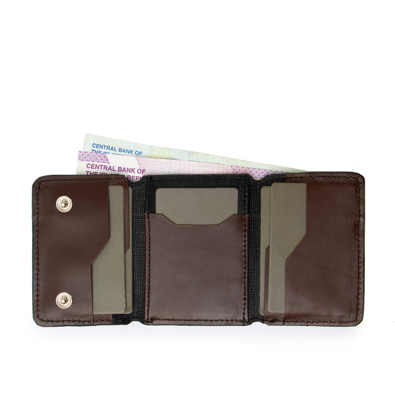 کیف پول چرم عطارد مدل K71 چرم طبیعی گاوی ۷ اسلات - تصویر 9