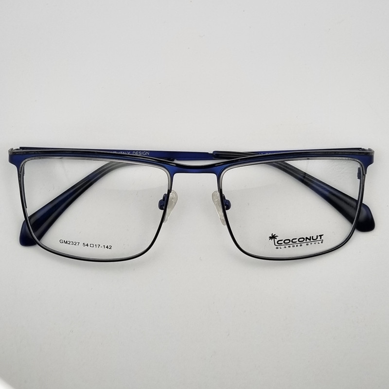 فریم عینک طبی مستطیلی مردانه GM2327 ساده و استاندارد - تصویر 3