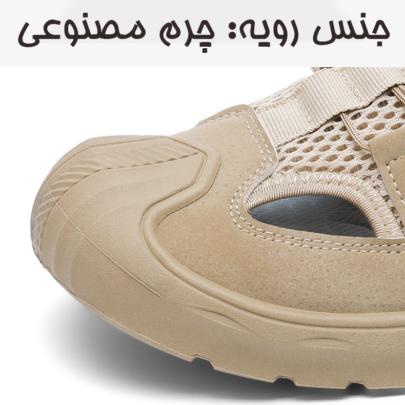 صندل مردانه واریور طراحی بندی مخصوص طبیعت‌گردی - تصویر 7