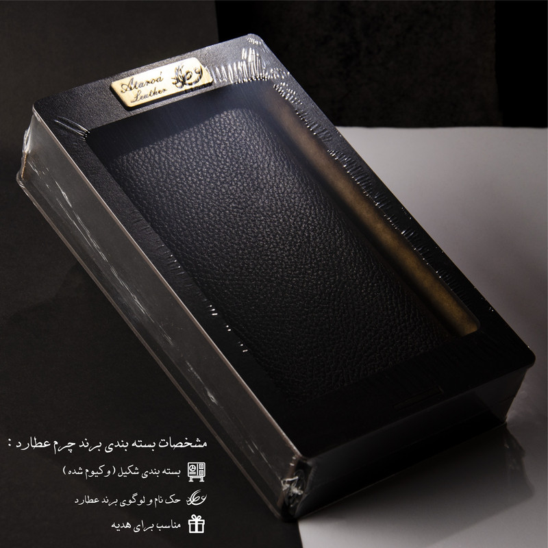 کیف دستی چرم طبیعی عطارد با تقسیم‌بندی هوشمندانه فضای داخلی - تصویر 12