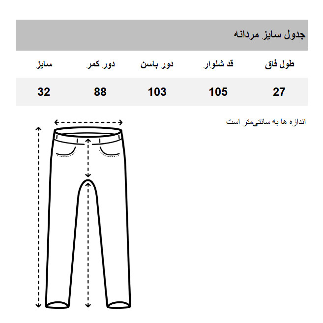 شلوار مردانه کالینز ۱۰۰٪ لینن رنگ سرمه‌ای - تصویر 3