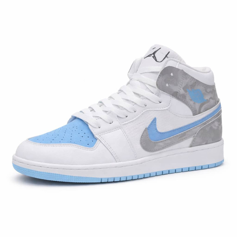 کفش مخصوص دویدن Air Jordan 1 Mid رنگی دخانی - تصویر 9