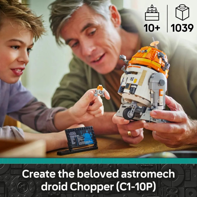 لگو Star Wars مدل Chopper C1-10P Astromech Droid - تصویر 3
