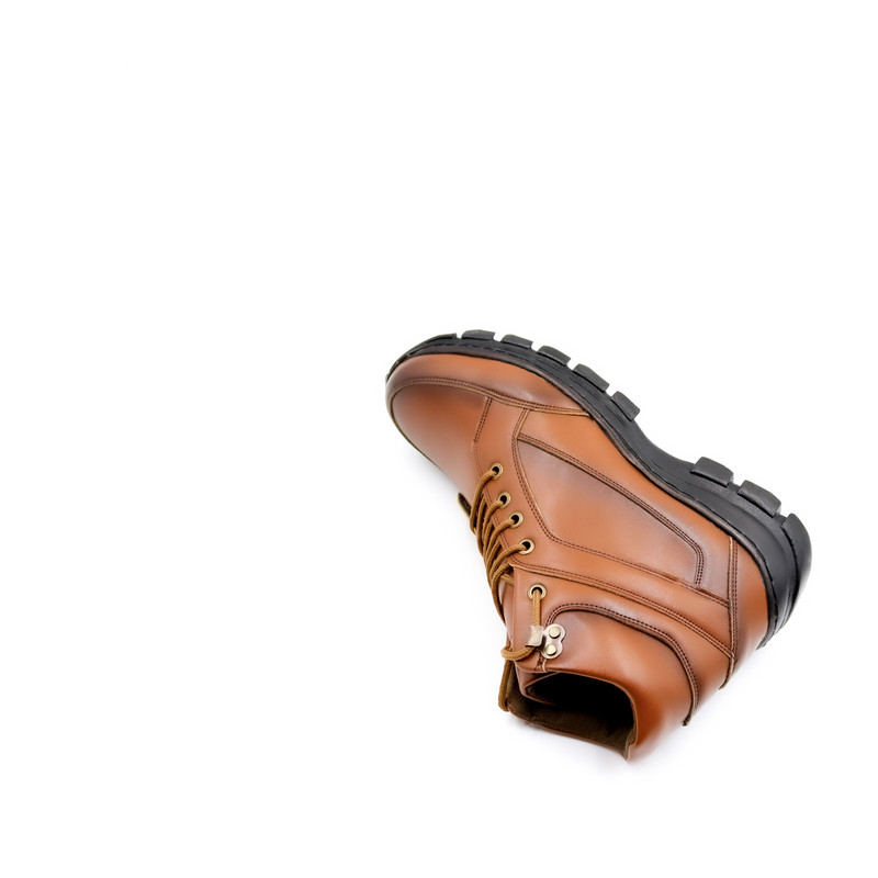نیم‌بوت مردانه چرم مدل ۶۷۲ - تصویر 8