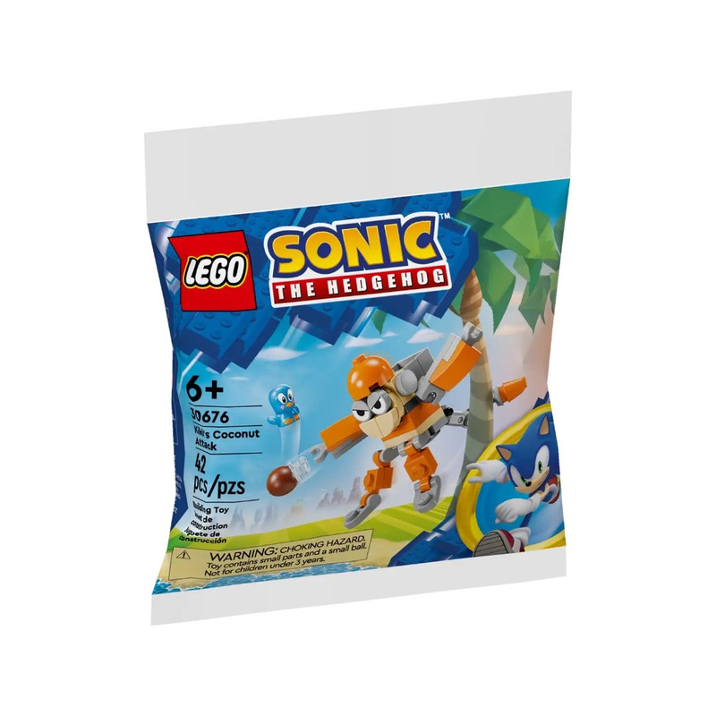 لگو Sonic مدل Kiki’s Coconut Attack کد 30676