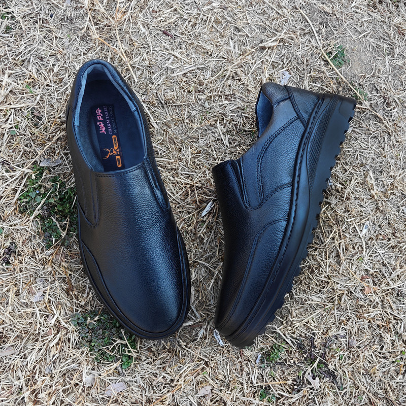 کفش طبی مردانه چرم تبریز مدل Medical Step - تصویر 5