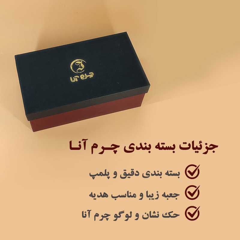 کیف رودوشی زنانه خانه چرم آنا مدل 25735 چرم طبیعی - تصویر 13