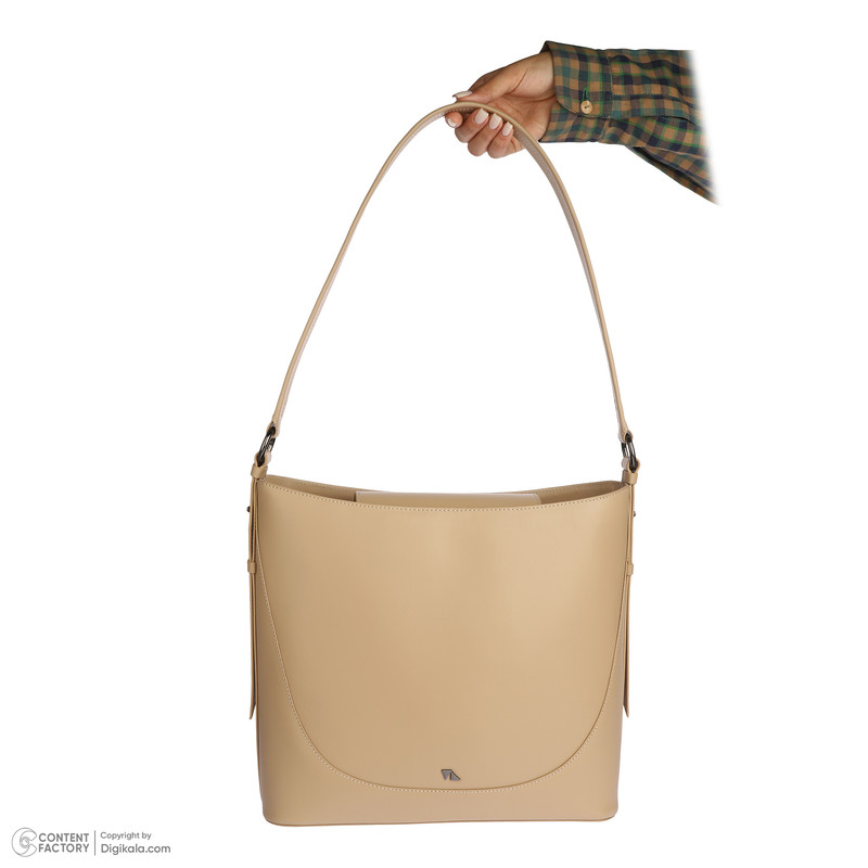 کیف دستی زنانه چرم مشهد مدل S5298-001 جادار - تصویر 16