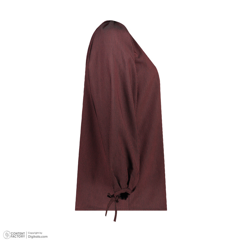 شومیز زنانه آستین‌بلند یقه‌گرد سپیدار مدل SP-1052 - تصویر 6
