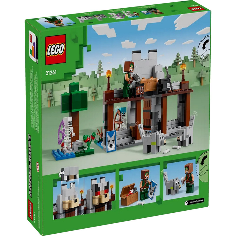 لگو Minecraft مدل The Wolf Stronghold کد 21261 - تصویر 11