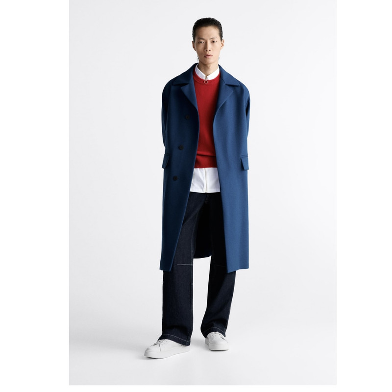 کفش چرم طبیعی بوفالو مردانه ZARA 2216.120 - تصویر 7