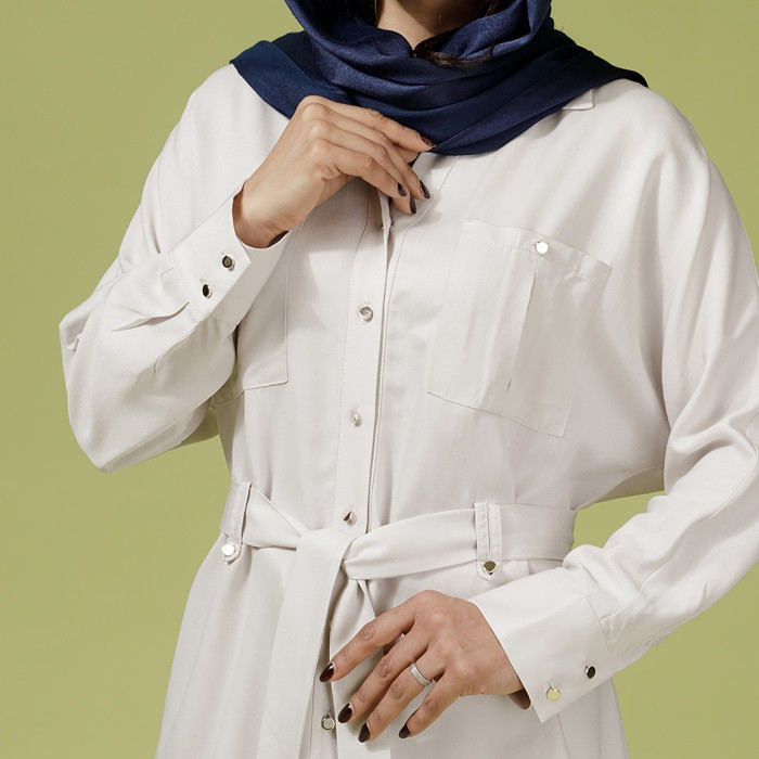 مانتو آستین بلند زنانه مدل SN-BD-560576281 - تصویر 3